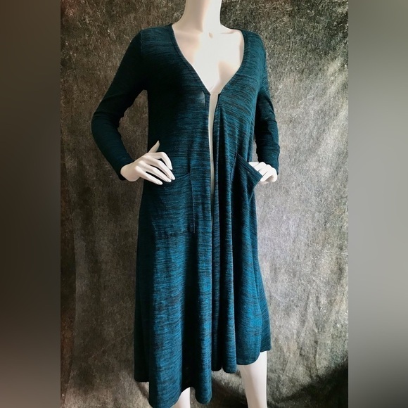 Lularoe Teal Cardigan XS - Picture 1 of 3